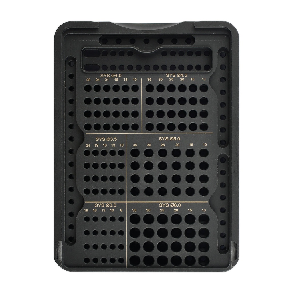 Opbevarings  steriliseringsbeholder til interferensskruer — uden skruer (til EickLoxx Zlig 2)2